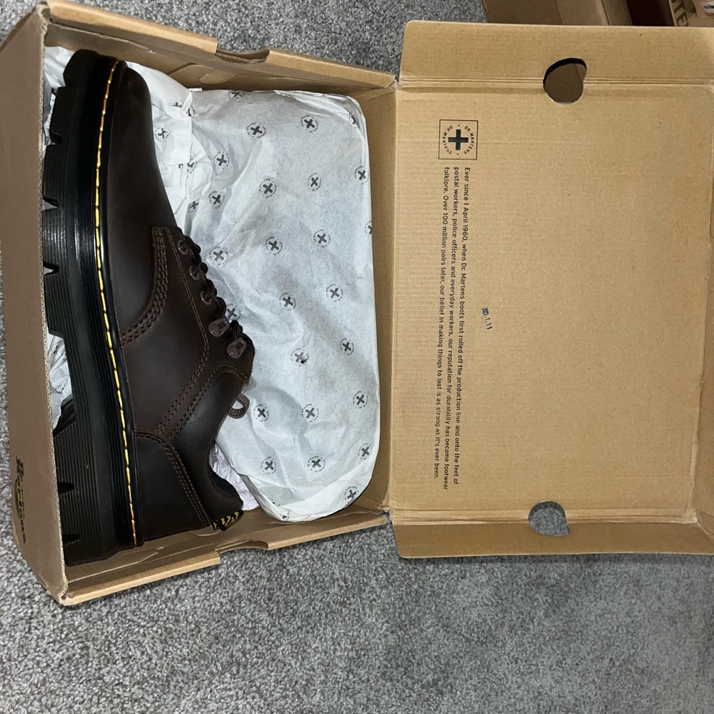 Dr. Martens Brown Leather Shoes